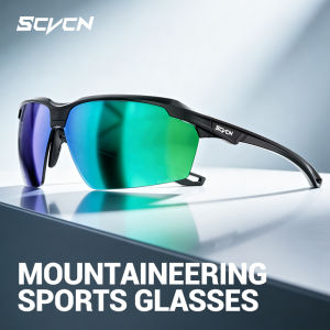 SCVCN | SCVCN Mens Cycling Sunglasses Hiking Eyewear Polarized Fishing UV400 Outdoor Sports Glasses MTB Bicycle Bike Goggles 2026