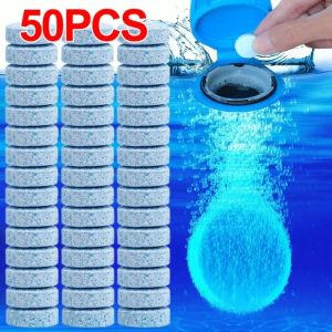 50Pcs Glass Water Effervescent Tablet Super Concentrated Car Windscreen Solid Cleaner Home Toilet Window Descaling Auto Washing Accessories