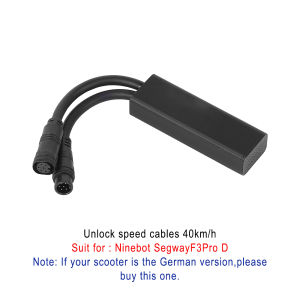 Speed ​​Release Cables Customized Parts for Ninebot F3 F3 Pro Electric Scooter Unlock Speed Limit Cables Max Riding Speed 40km/h