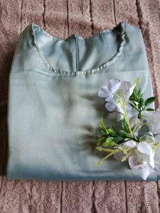 Shakinah Dress Mermed Satin silk/dress material satin silk super lembut model duyung/baju muslim lebaran atau kondangan model terbaru & termurah/dress sleting belakang
