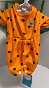 Pet Dotted Home Dog Clothes Pet Cat Summer Shirt Clothes Long Sleeve Pet Shirt Pet Pyjamas Poka Dot Dog Shirt
