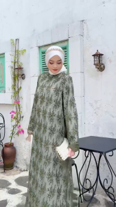 Gamis Bordir Ethnic Embroidery: Baju Muslim Berkualitas Tinggi