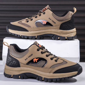 JIFANPAUL | Mens Professional Hiking Lightweight Outdoor Shoes Waterproof Slip-resistant Durable