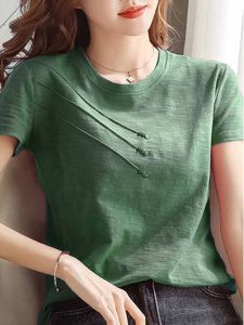 French Style Elegance Summer T-Shirt Top
