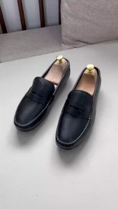 Heritage Moccasin Da Bò Nappa giày mọi nam classic da thật