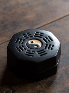 Taoist Tai Chi Eight Trigrams Ceramic Incense Burner Home Use Sandalwood Aromatherapy Incense Stick Tower Incense Line Burner