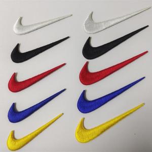 Fashion Sport Logo Embroidery Patch Clothing Decoration Iron-On Sewing Pants Label Attachments DIY Accessories Fabric Stickers