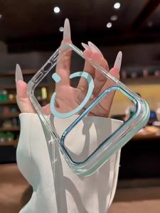 MENGKE.CASE | Transparent Non-yellowing Magnetic Phone Case