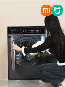 WiFi Xiaomi Mijia Smart Washing Machine 10kg Drum Front Load Hot Water Steam Wash Automatic Dosing 米家洗衣机智投洗滚筒XQG100MJ108