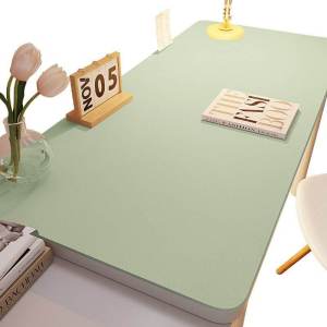 Eye Protection Tablecloth PVC Material Simple Modern Style Pure Color Desk Mat for Children Studying Office Writing Environmental Protection