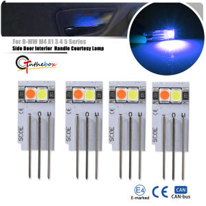 Upgraded Door Panel Ambient Lighting For BMW F30 F31 F34 F32 F33 F36 F10 F11 F07 F01 F02 X1 M4 LED Door Handle Atmosphere Lights