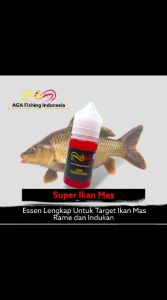 AGA Essen Super Ikan Mas Campuran Umpan Pancing 30ml