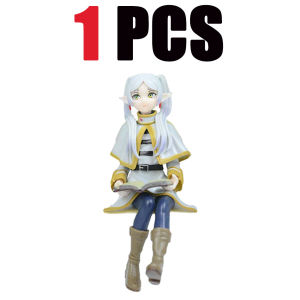 Bandai | Frieren: Beyond Journeys End Sitting Pose Figures Cute Frieren Fern & Mimic Chest Statues Ideal for Collection