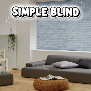 ★ Simple Blind ( Blackout Type ) ★ Made in Korea / Detachable Screen /  Curtain / Perfect UV block