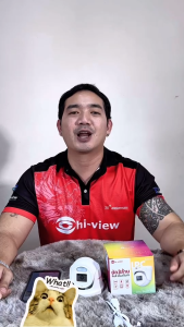 Hi-View HP-30D30PEL-M กล้องวงจรปิด IP Camera 3MP มีไมค์ในตัว รองรับ PoE ดูผ่านมือถือได้