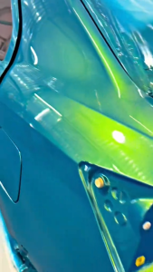 AIKKA AK2428 Crystal Gold Green | Crystal Series | 2K Car Paint Aerosol Spray Cat Bancuh Kereta DIY