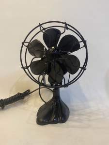 พัดลมทองเหลือง 6นิ้ว สีดำ