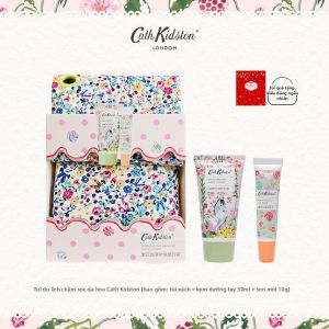 Cath Kidston | Bộ Kem Dưỡng Tay và Son Dưỡng Môi Quà Tặng