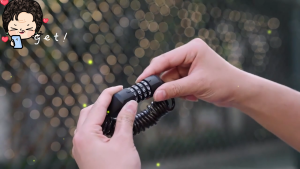 Malaysia ORIGINAL ROCKBROS 150cm Bike Lock Bicycle Lock Basikal Lock Cycling Bike Helmet Lock 4 Digit Code Lock Bike Anti-Theft Locks Kunci Basikal