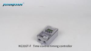 juan juan | Timer Switch 30A Recycle Weekly 7 Days Programmable Digital Time Relay Home Appliance Timer Control With Outdoor Waterproof Box