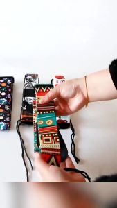 สายสะพายอูคูเลเล่ปรับยาวได้ | สายสะพายกีต้าร์ | เนื้อผ้านุ่ม+ล็อกแน่น | สำหรับ Ukulele/กีต้าร์โปร่ง