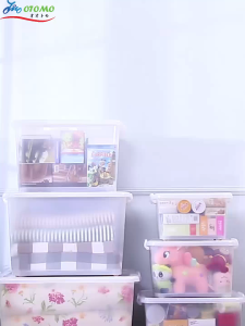 Versatile PP Material Storage Box with Stackable Design and Strong Load-Bearing Handles