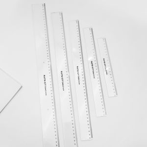 Standard Precise Plastic Ruler 20cm-60cm