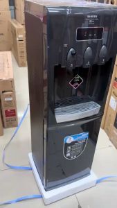 Sanken Dispenser Galon Bawah Hot & Cool 3 Kran - HWDC523IC / HWDC520IC - FREE ONGKIR Jabodetabek