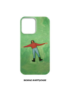 Spring Flat Korean Style Ins Phone Case Suitable for iPhone 17 pro Max Apple 13 Phone Case 16 Womens New Frosted 12 pro Frosted 14 pro Anti-Fall Rope Hole 15 Semi-Pack Ultra-Thin XS