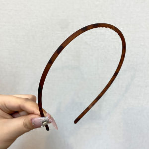 Băng Đô Họa Tiết Da Báo Mờ Hàn Quốc Dành Cho Nữ Băng Đô Sóng Cao Băng Đô Rửa Mặt Băng Đô Răng Cưa Phụ Kiện Tóc Thời Trang