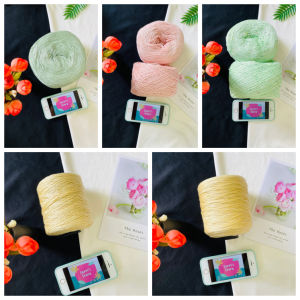 Yarn - Sợi Bamboo 100% - Sợi Tre | Sợi chập và xe/se - Cỡ sợi 0.8mm | Sợi mùa hè - Chuyên áo váy bikini áo dài...