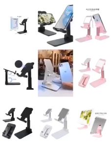 Folding Desktop Phone Stand Holder (Adjustable)