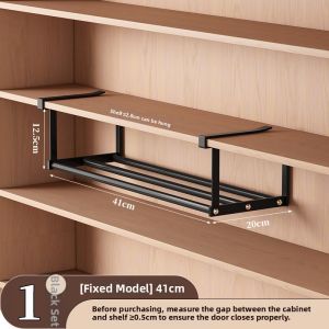 CHIJIAJIE | Shoe Rack Hanging Shelf Extensible Partition