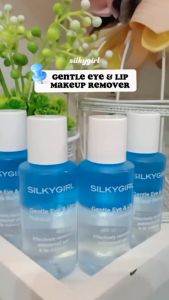 SILKYGIRL Eye & Lip Makeup Remover | Dual-Action 55ml | Permbersih Make Up wajah bibir dan mata