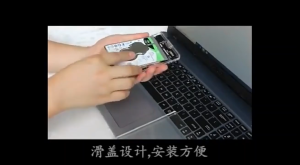 GUDGA 2.5 inch Transparent USB 3.1 to SATA III SSD Enclosure - Type-C External Box for 2TB SSD