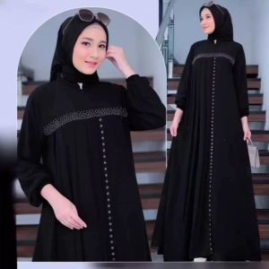 MARWAH ABAYA | GAMIS ABAYA TURKI REMAJA TERBARU KEKINIAN | BAJU WANITA SERIES LEBARAN