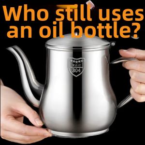 Besee | Stainless Steel Sifting Oil Pot Anti-leak Oil Dispenser