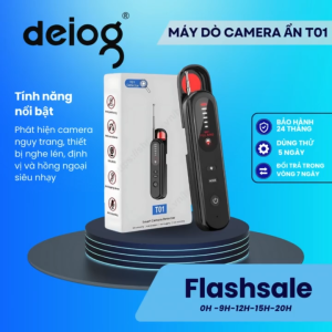 Máy dò camera ẩn T01 mini phát hiện camera ngụy trang định vị thiết bị nghe lén