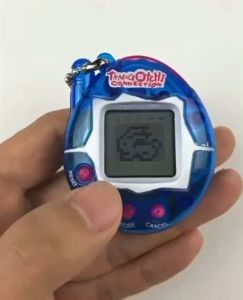 JLT Tamagotchi Hand Held Game Key Chain