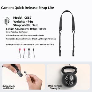 Ulanzi | Anti-Slip Quick-Release Crossbody Camera Strap