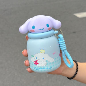 Sanrio | 1pc HelloKitty Cute Thermos Cup 250ml Mini Portable Water Bottle with Lanyard Portable Outdoor Tumbler