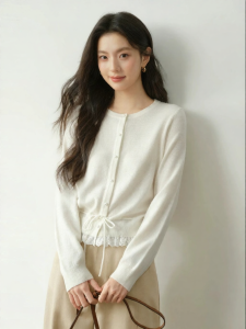 SEIFINI | Floral Lace Patchwork Soft Wool Sweater