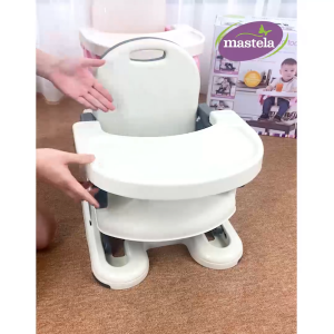 Ghế ăn dặm cho bé Mastela 7110/7112 có khay ăn gấp gọn dễ dàng nâng hạ độ cao - Hàng chính hãng