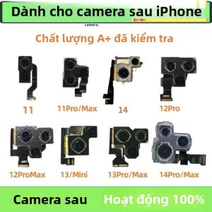 Mô-đun Camera Phía Sau Đã Được Kiểm Tra Đầy Đủ Với Ống Kính Chính Và Cáp Mềm Cho iPhone 11/12/13/14 Pro Max Mini - Nâng Cấp Camera Apple iPhone Tương Thích