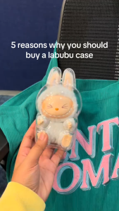 ✅SG Ready Stocks✅ JOMO Premium labubu Transparent Protective Casing