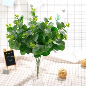 1 CỤM LÁ TÁO 16 NHÁNH DÙNG ĐIỂM VÀO BÓ HOA SÁP HOA KHÔ ĐIỂM VÀO BÌNH HOA LỤA