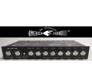 America Sound 7 Band Car Accessories Pre-Amplifier MODEL R8.1B
