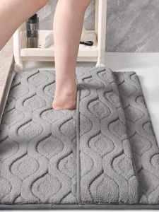 Thảm Phòng Tắm Bằng Mút Nhớ Hình Dạng Thảm Chống Trượt Thảm Đứng Ở Cửa Phòng Tắm Thảm Lau Chân Thảm Phòng Tắm Đơn Giản