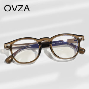OVZA TR90 Optical Glasses Frame Women Anti Blue Ray Eyeglasses Men Computer Goggle Classic Style S2041