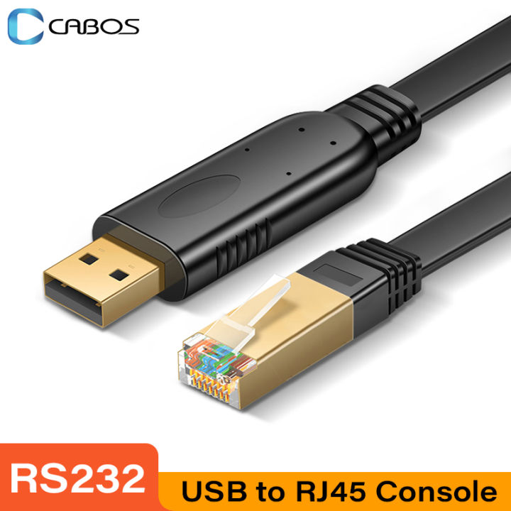USB to RJ45 Console Cable RS232 Serial Adapter RJ 45 8P8C USB Console ...